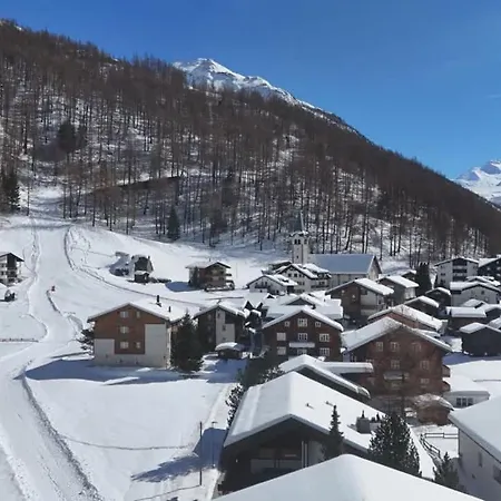 펜션 Mountain View Near Saas-fee Self Check-in 사스-알마겔